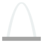 Gateway arch Ikona 64x64