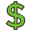 Dollar symbol Ikona 64x64