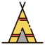 Tepee icon 64x64