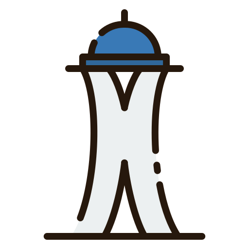 Space needle icon