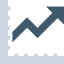 Line chart icon 64x64