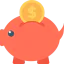 Piggy bank icon 64x64