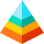 Pyramid chart Ikona 64x64