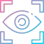 Eye scanner icon 64x64
