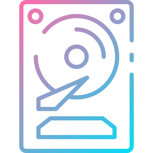Hard disk icon