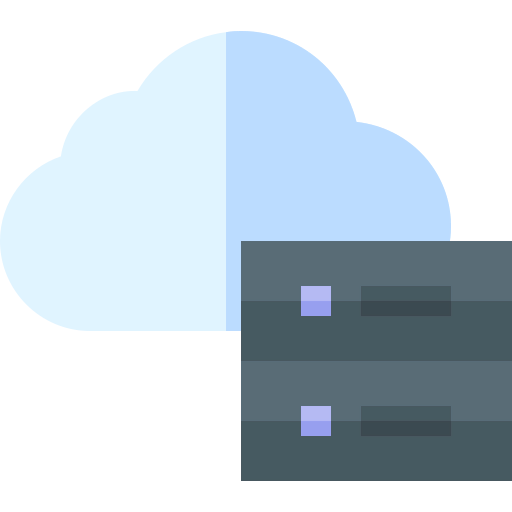 Cloud storage icon
