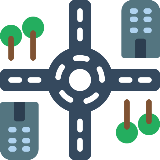 Roundabout icon