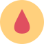 Blood drop icon 64x64