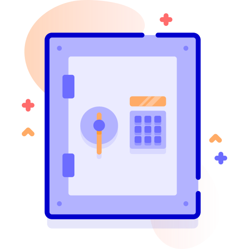Safe box icon