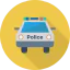 Police car icon 64x64