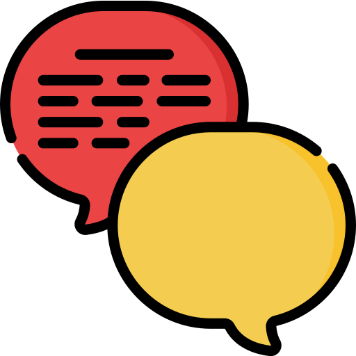 Bubble speech icon