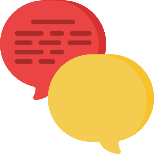 Bubble speech icon
