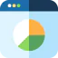 Pie chart icon 64x64