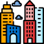 Architecture and city icon 64x64