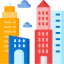 Architecture and city icon 64x64