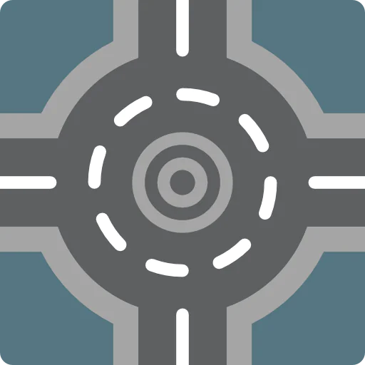 Roundabout icon