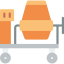 Concrete mixer icon 64x64
