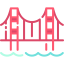 Golden gate icon 64x64