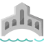 Rialto bridge icon 64x64