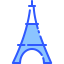 Eiffel tower icon 64x64
