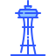 Space needle 图标 64x64