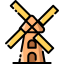 Kinderdijk windmills icon 64x64