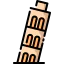 Leaning tower of pisa icon 64x64