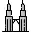 Petronas towers icon 64x64