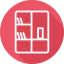 Bookshelf icon 64x64