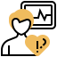 Heart problem icon 64x64
