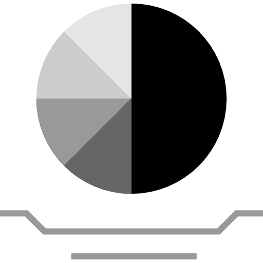 Pie chart icon
