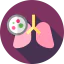 Lung cancer ícono 64x64