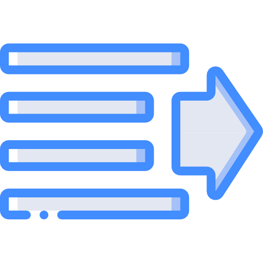 Align right icon