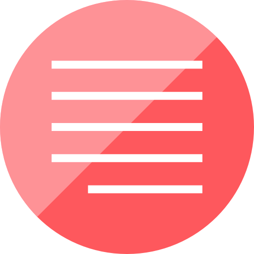 Right alignment icon
