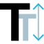 Text height icon 64x64
