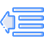 Align left Symbol 64x64