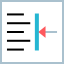 Left alignment icon 64x64