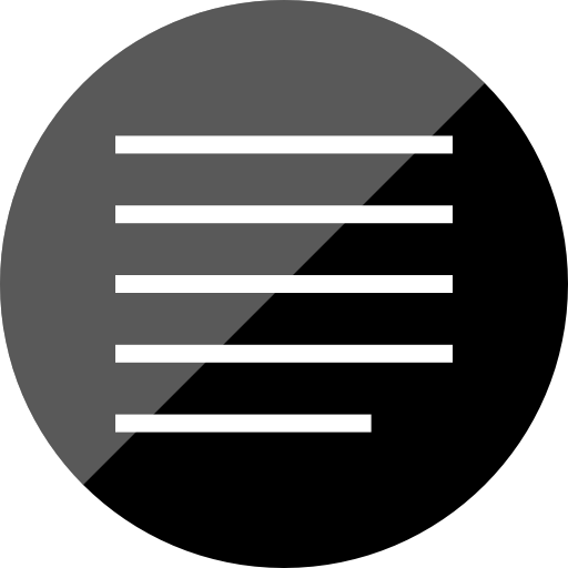 Left alignment icon