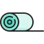 Yoga mat icon 64x64