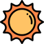 Sun icon 64x64
