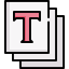 Text icon 64x64