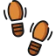 Footprints icon 64x64