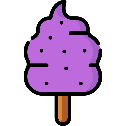Cotton candy icon