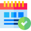 Calendar Symbol 64x64