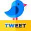 Tweet Ikona 64x64