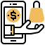 Online shop icon 64x64