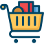 Shopping cart icon 64x64