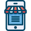 Online shop icon 64x64