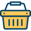 Shopping basket icon 64x64