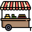 Food stand icon 64x64
